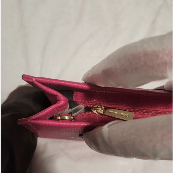 AUTHENTIC NWT Michael Kors Mirella Small Pink Leather Top Zip Tote Crossbody Bag - Picture 2 of 6